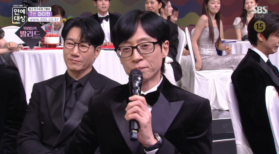▲ 유재석. 출처| 2025 SBS 연예대상