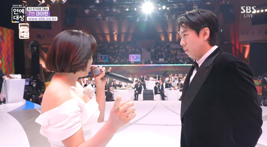 정이랑·양세찬, 화사·박정민 됐다…"화나&빡정민, 이 무대 위해 단발 잘라"[SBS 연예대상]