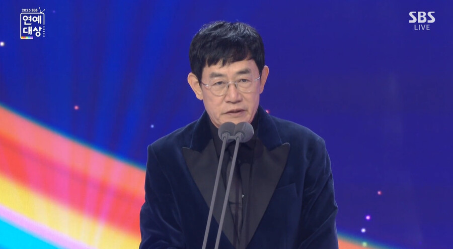 ▲ 이경규. 출처| 2025 SBS 연예대상 방송 캡처