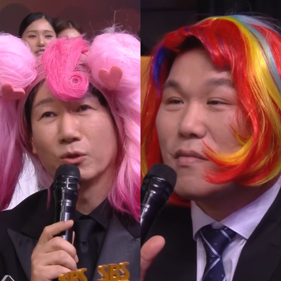 "가발 씌우고 빈손? 대상 아니라 초상"…'SBS 연예대상' 지석진·서장훈 무관에 시끌[이슈S]
