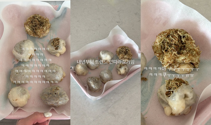 ▲ 전소미 두바이 쫀득 쿠키.  출처ㅣ전소미 인스타그램