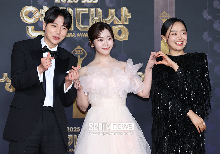 [포토S] 고건한-서혜원-이상희, 'SBS 연기대상 왔어요'