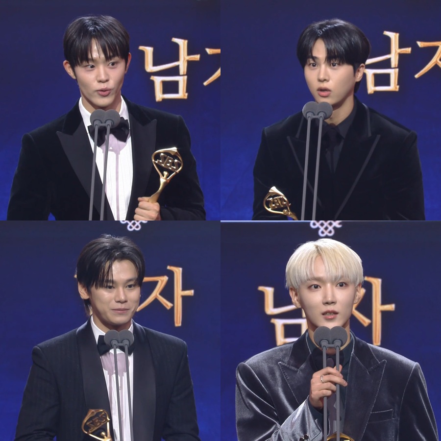 차우민·김무준→김은비·홍화연, 눈물의 신인상 "더 열심히 하겠다"[SBS 연기대상]