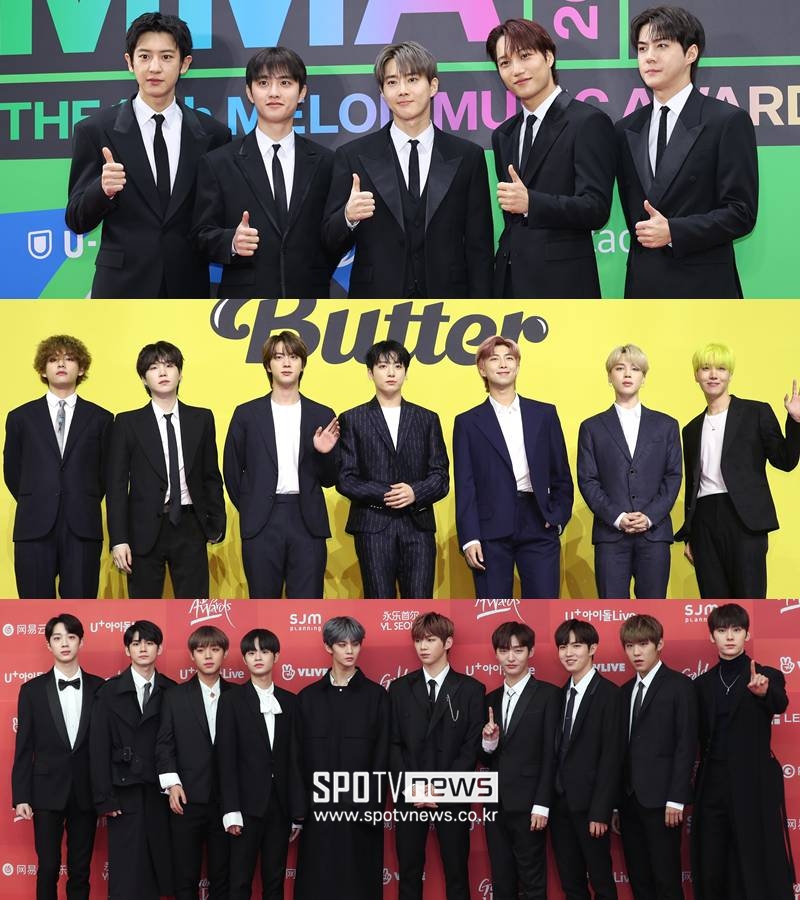 2026년 '엑방원' 부활…엑소·방탄소년단·워너원, 3세대 톱 그룹의 귀환[초점S]