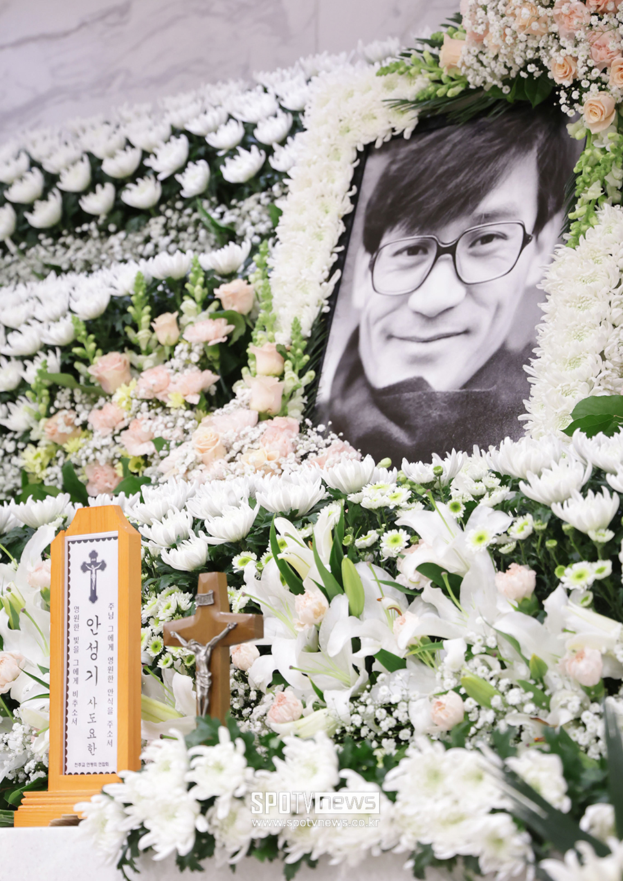 ▲ 고 안성기 빈소 ⓒ사진공동취재단