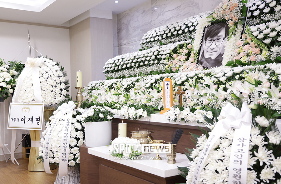 ▲ 고 안성기 빈소 ⓒ사진공동취재단