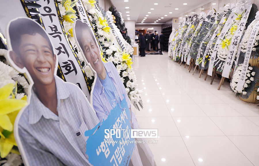 ▲ 고 안성기 빈소 ⓒ사진공동취재단