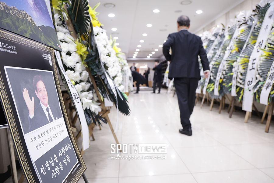 ▲ 고 안성기 빈소 ⓒ사진공동취재단