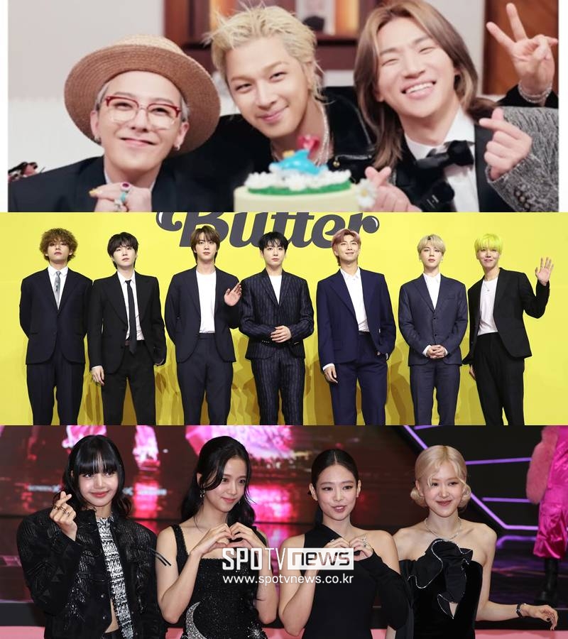 빅뱅·방탄소년단·블랙핑크, '3B'가 돌아온다…K팝 최정상 그룹 동시 귀환[초점S]
