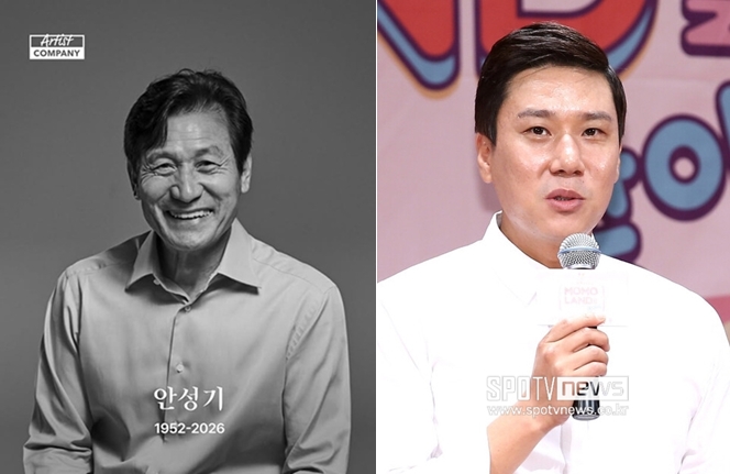 이상민, '저격' 고영욱 두고 故안성기 추모했다 "저를 웃고 울게 하셨다" 깊은 애도