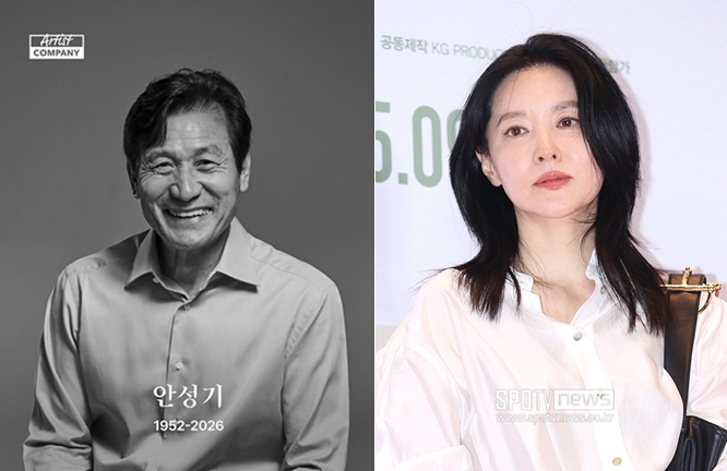 '안성기 재단에 1억 기부' 이영애, "선배님..♥" 애틋한 추모