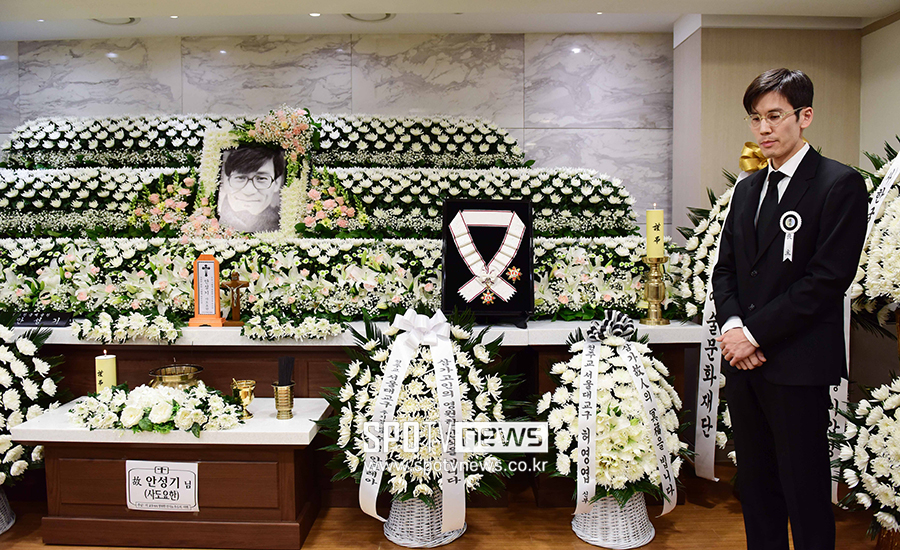 ▲ 고 안성기 빈소 ⓒ사진공동취재단