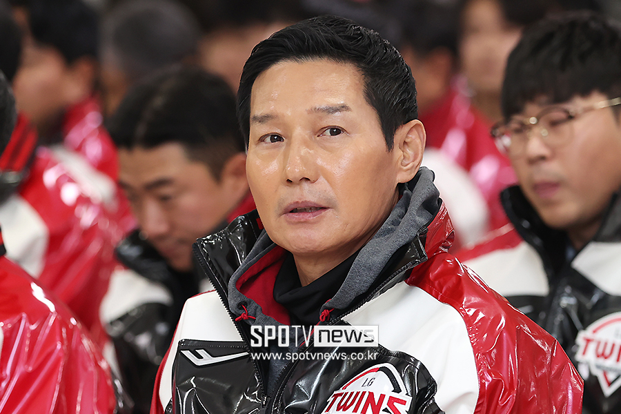 [포토S] 시무식 참석한 LG 염경엽 감독