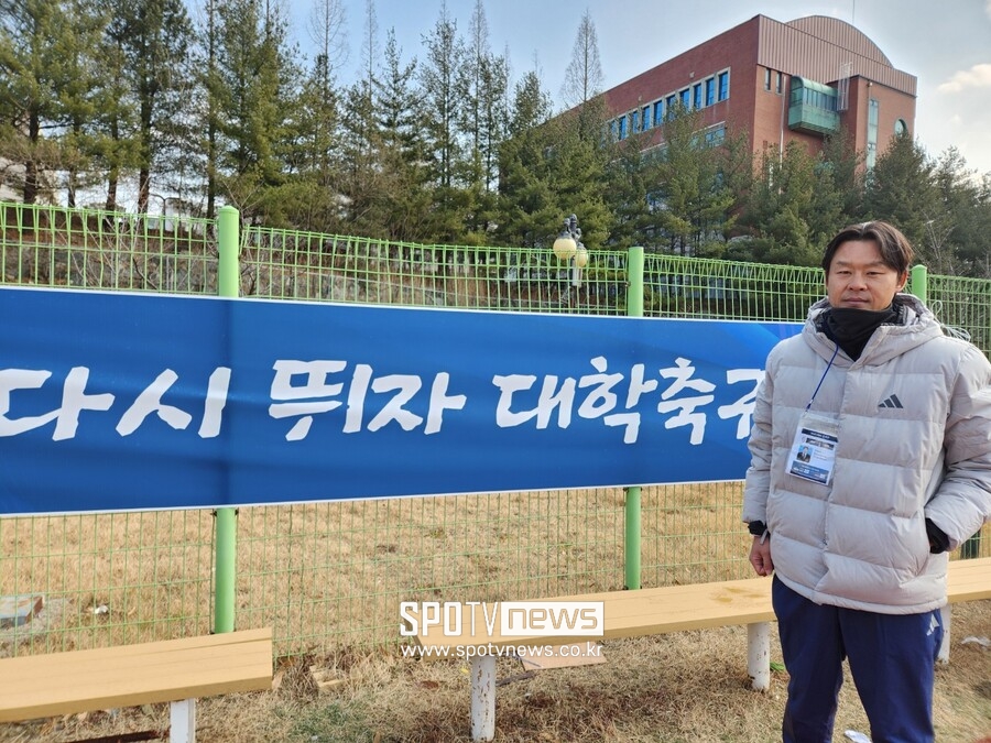 [SPO 현장]친정 수원 삼성에 제자 입단시키는 꿈…'푸른 피' 감독 곽희주의 꿈은 영글어가는 중