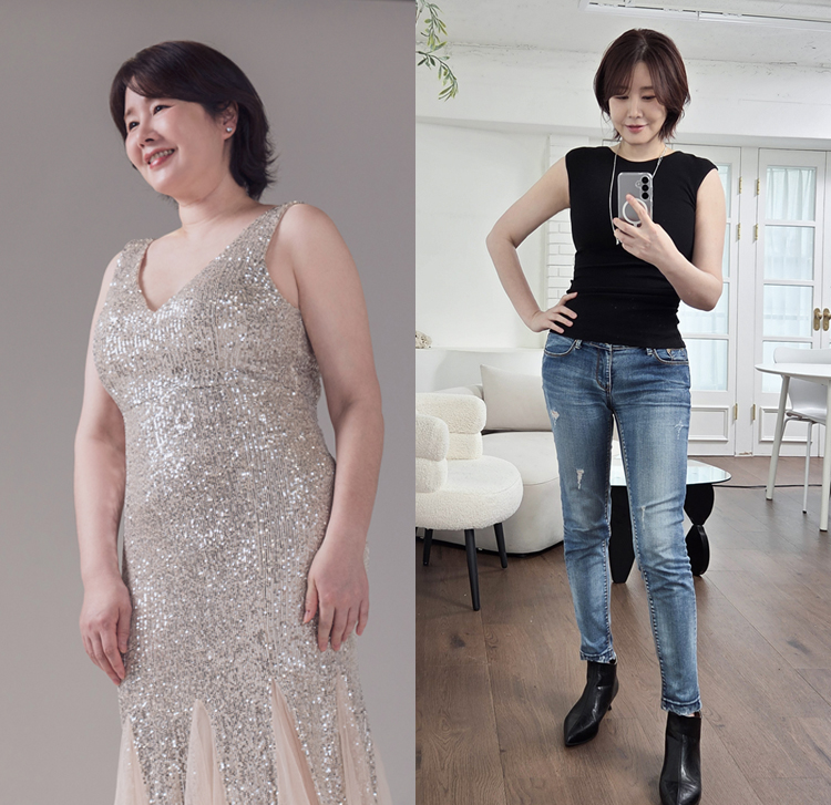 김지연, '75kg 후덕 드레스' 어디 가고…10kg 빼고 극세사 '미코 몸매' 되찾았다