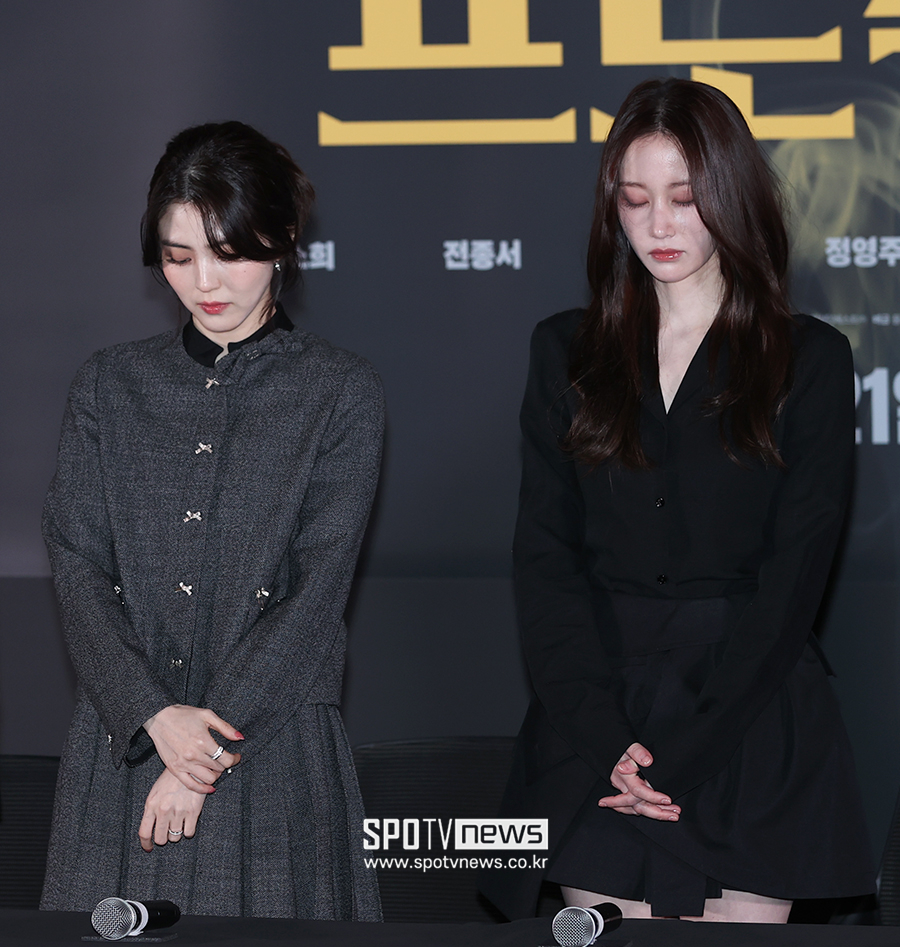 [포토S] 한소희-전종서, '고 안성기 배우를 추모하며'