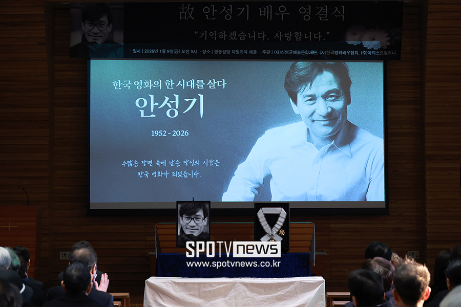 [포토S] 고 안성기, '한국 영화의 한 시대를 살다'