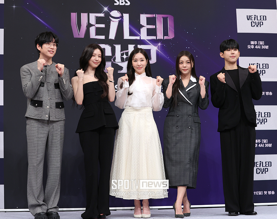 "우리가 여기서 심사해도 되나"…'베일드 컵' 티파니 영→권정열도 놀란 보컬 국가대항전[종합]