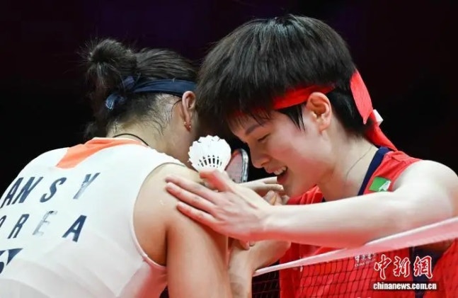 '패패패패패패패패' 안세영 상대 한 번도 웃은 적 없다...中 왕즈이, 21일 만에 안세영과 재격돌 확정→말레이 오픈 결승 진출