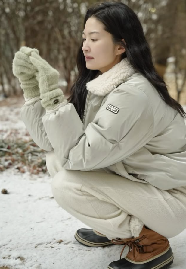 류이서, ♥전진과 2세 준비 중 맞은 겨울…"눈처럼 예뻐"