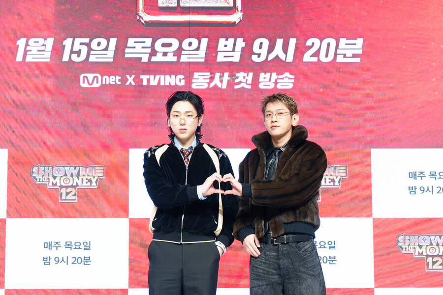 ▲ 쇼미더머니12 지코(왼쪽), 크러쉬. 제공| 엠넷