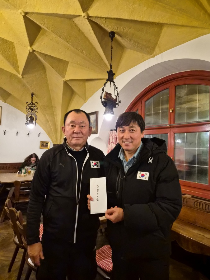 IBU WC컵팀 격려금 전달 ⓒ대한바이애슬론연맹