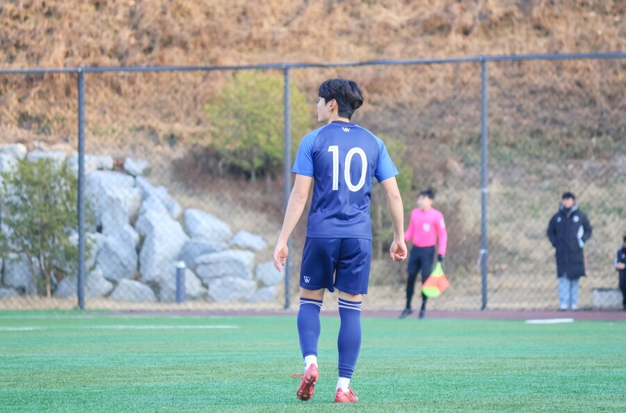 ▲ 동원대 공격수 김민성 ⓒ한국대학축구연맹