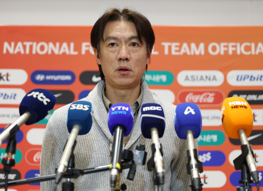 ▲ 홍명보 감독이 이끄는 대한민국 축구 국가대표팀의 3월 A매치 맞대결 상대 한 팀이 정해지는 분위기다. ⓒ연합뉴스