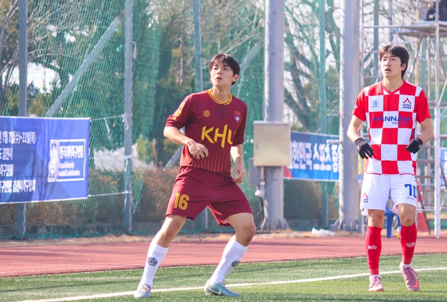 ▲  FC서울 유스 오산고 출신 경희대 공격수 한준희. ⓒ한국대학축구연맹