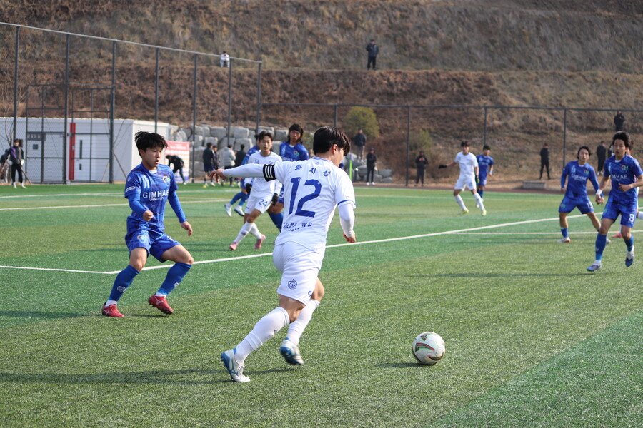 ▲ 중앙대 황지성은 인천 유나이티드 유스인 대건고 출신이다. ⓒ한국대학축구연맹