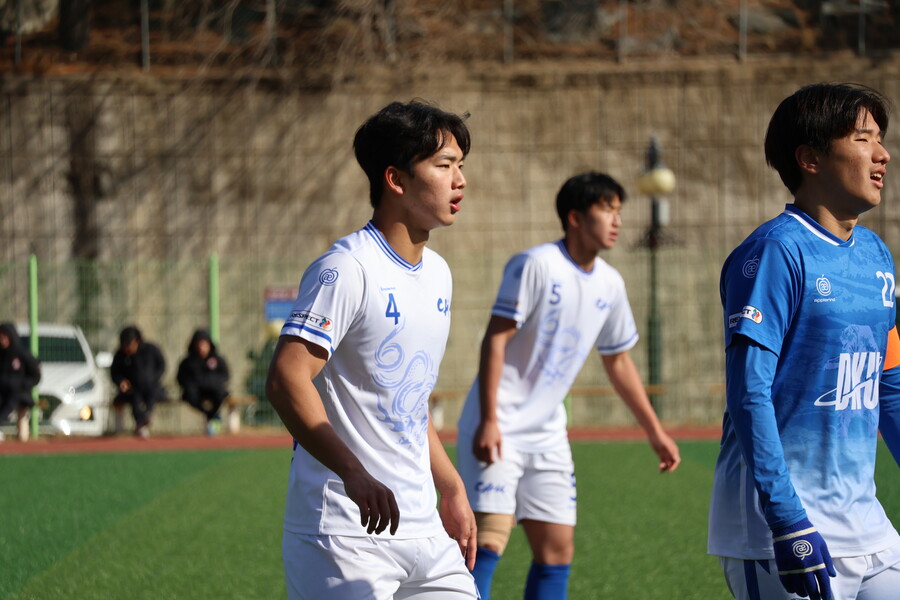 ▲ 중앙대는 김수민의 두 골로 단국대를 꺾고 결승에 진출했다. ⓒ한국대학축구연맹