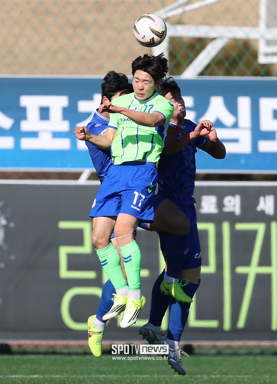 [포토S] 상지대 이상민, '공중 볼 경합'