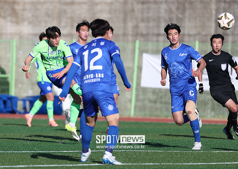 [포토S] 상지대 이상민, '강력한 슈팅!'