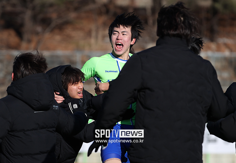 [포토S] 기뻐하는 상지대