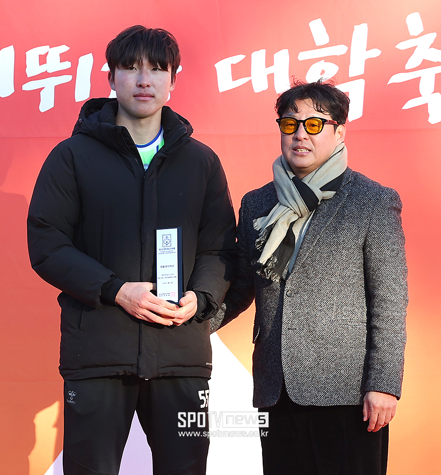 [포토S] 영플레이어상 수상한 상지대 노윤준