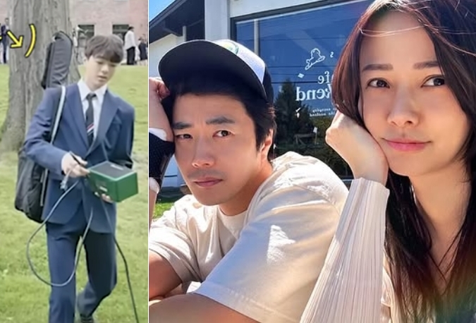 권상우♥손태영 子 "홍대서 헌팅 당해"..18세에 182cm 훤칠 미남 '놀라운 근황'