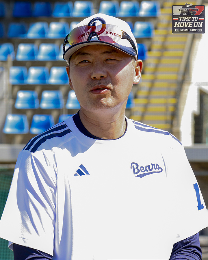 두산 스프링캠프 스타트…김원형 "필요한게 있다면 언제든 나를 찾아와라" 주문