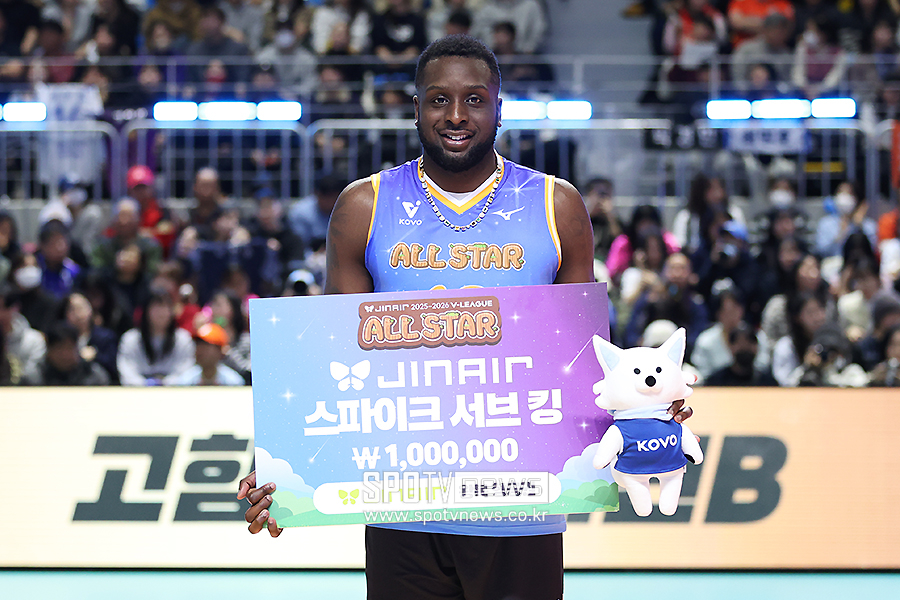 [포토S] 베논, '스파이크 서브 킹!'