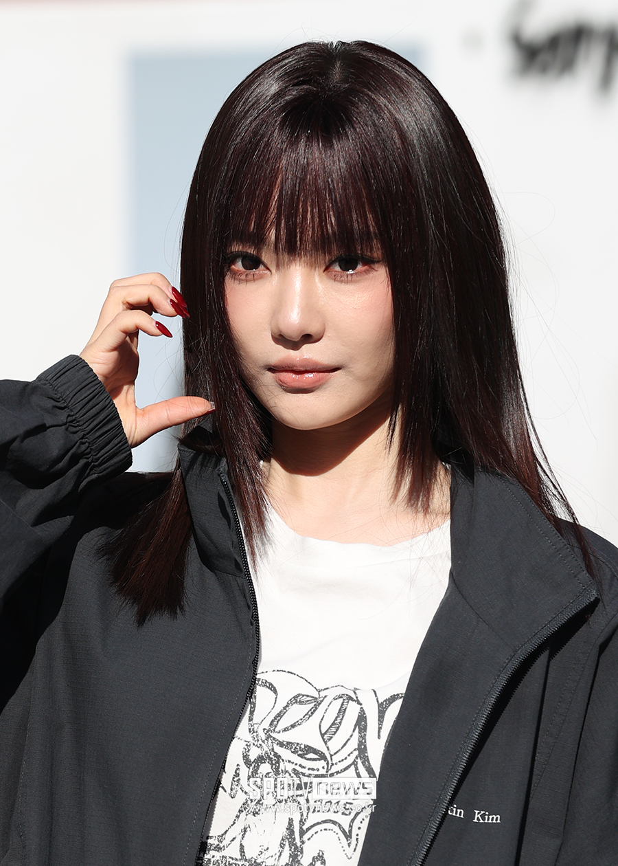 [포토S] 에스파 닝닝, 파격적인 뱅 앞머리