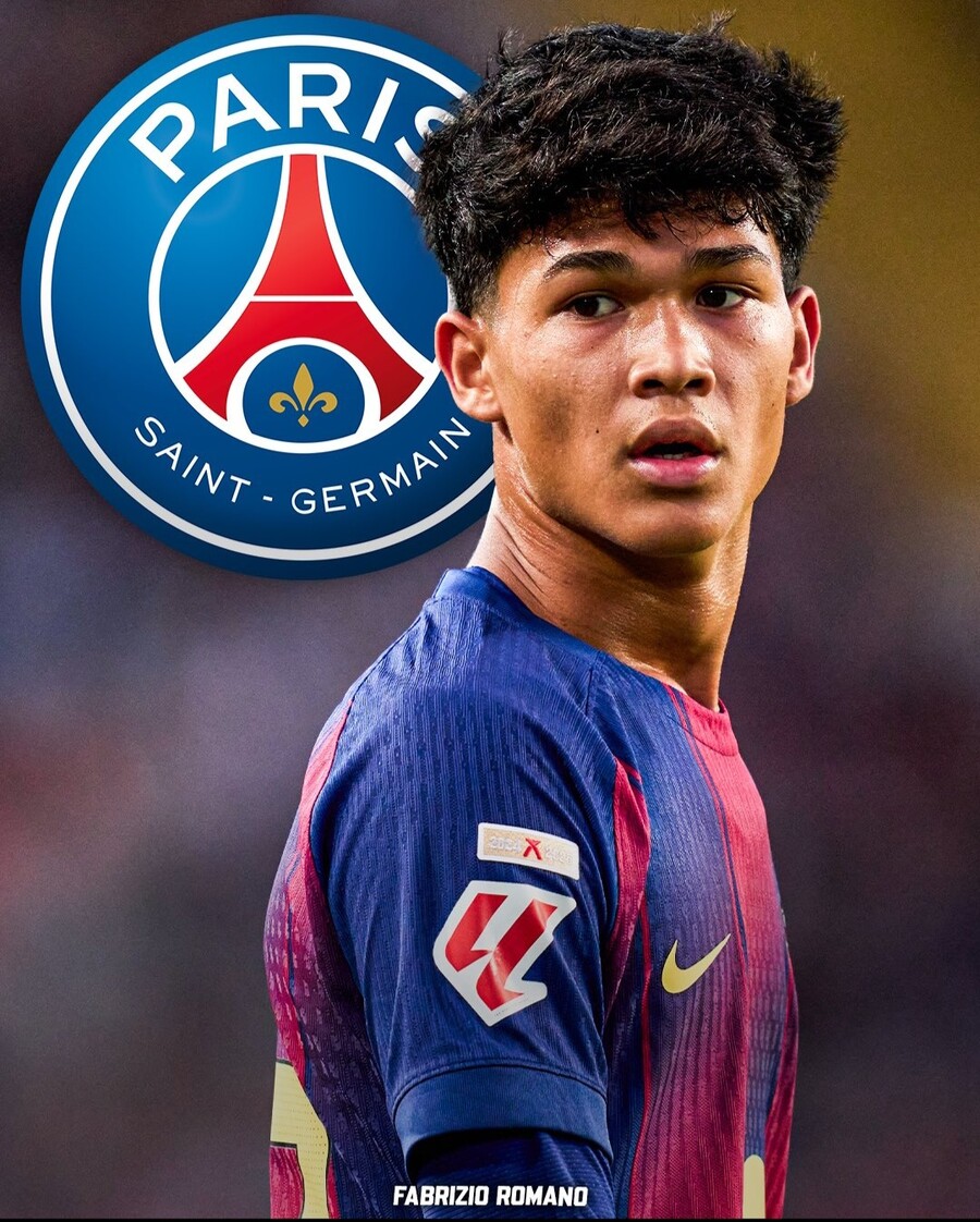 미쳤다! 이강인 자리 위협하는 ‘18살 괴물’ 떴다…PSG, 바르사 키운 ‘제2의 야말’ 전격 영입→"2선 경쟁 지옥문 열렸다"