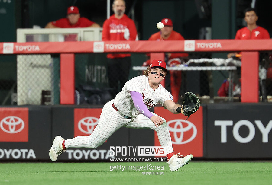 ▲ 메이저리그 공식 홈페이지(MLB.com)를 비롯한 현지 매체들은 “샌프란시스코가 베이더와 2년 계약을 했다”고 27일(한국시간) 일제히 보도했다. 베이더는 경력 통산 DRS에서 무려 +51을 기록 중이며, OAA는 +67를 기록한 특급 수비수다