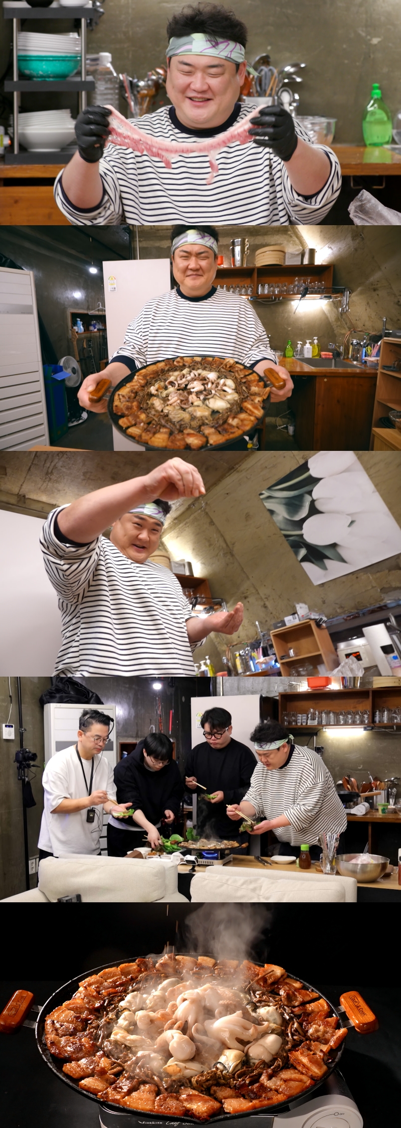 '편스토랑' 김준현, 삼겹살 3kg 순삭 요리지옥…스태프도 고삐 풀렸다