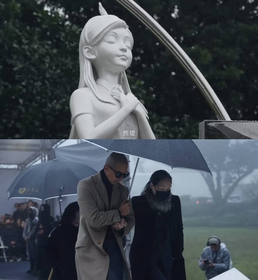 ▲ 구준엽, 故서희원 동상. 출처| 구준엽 SNS