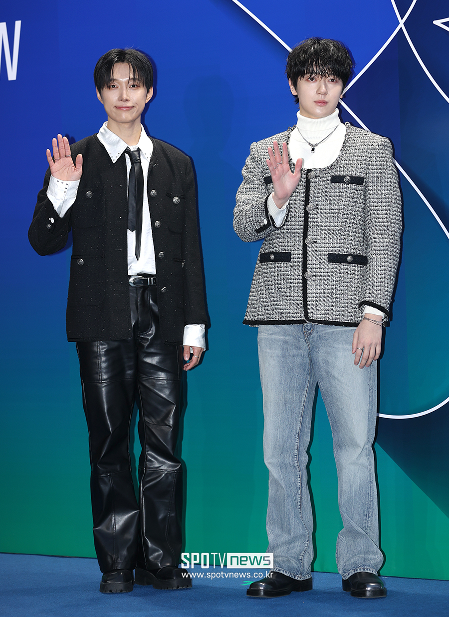 [포토S] 오메가엑스 재한-예찬, '패션위크 나들이 왔어요'
