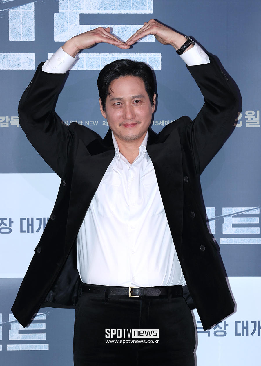 [포토S] 박해준, 대형 하트