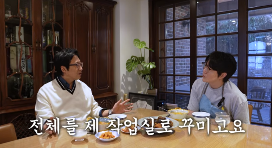 박신양 "세종문화회관 미술관 전체 작업실로 쓴다"('만날텐데')
