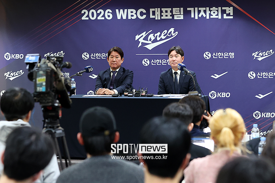 [포토S] 2026 WBC 대표팀 기자회견
