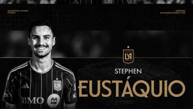 ▲ 로스앤젤레스 FC(LAFC)가 중원 사령관 스테판 유스타키오를 전격 영입하며 대권 도전을 향한 마지막 퍼즐을 맞췄다. 손흥민에게 유럽 최정상급 수준의 정교한 패스 줄기를 공급할 전담 파트너를 붙여줬다는 점에서 MLS 정상을 노리는 LAFC의 야심을 극명하게 드러낸 대목이다. ⓒ LAFC