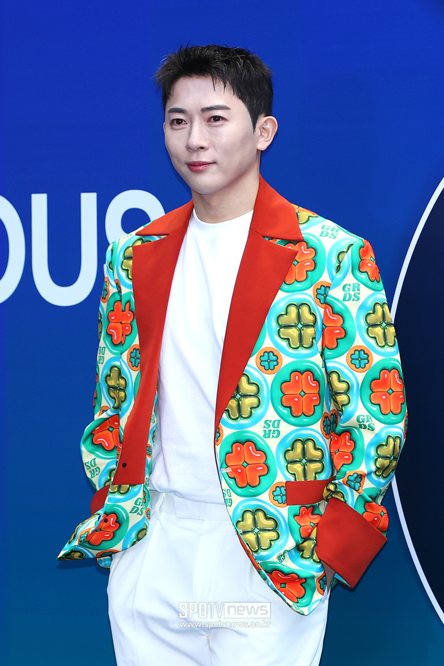 [포토S] 문성식, '패션쇼 나들이 온 쇼호스트'