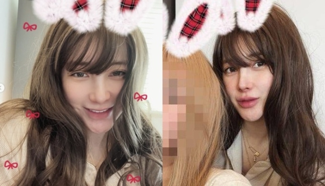 서인영, 코 보형물 빼고 더 예뻐졌다..리즈 미모 되찾은 근황